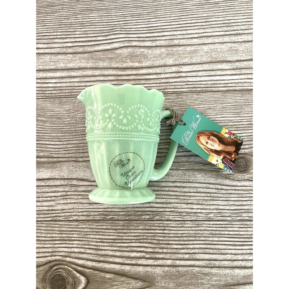 Pioneer Woman Timeless Jade Pitcher
